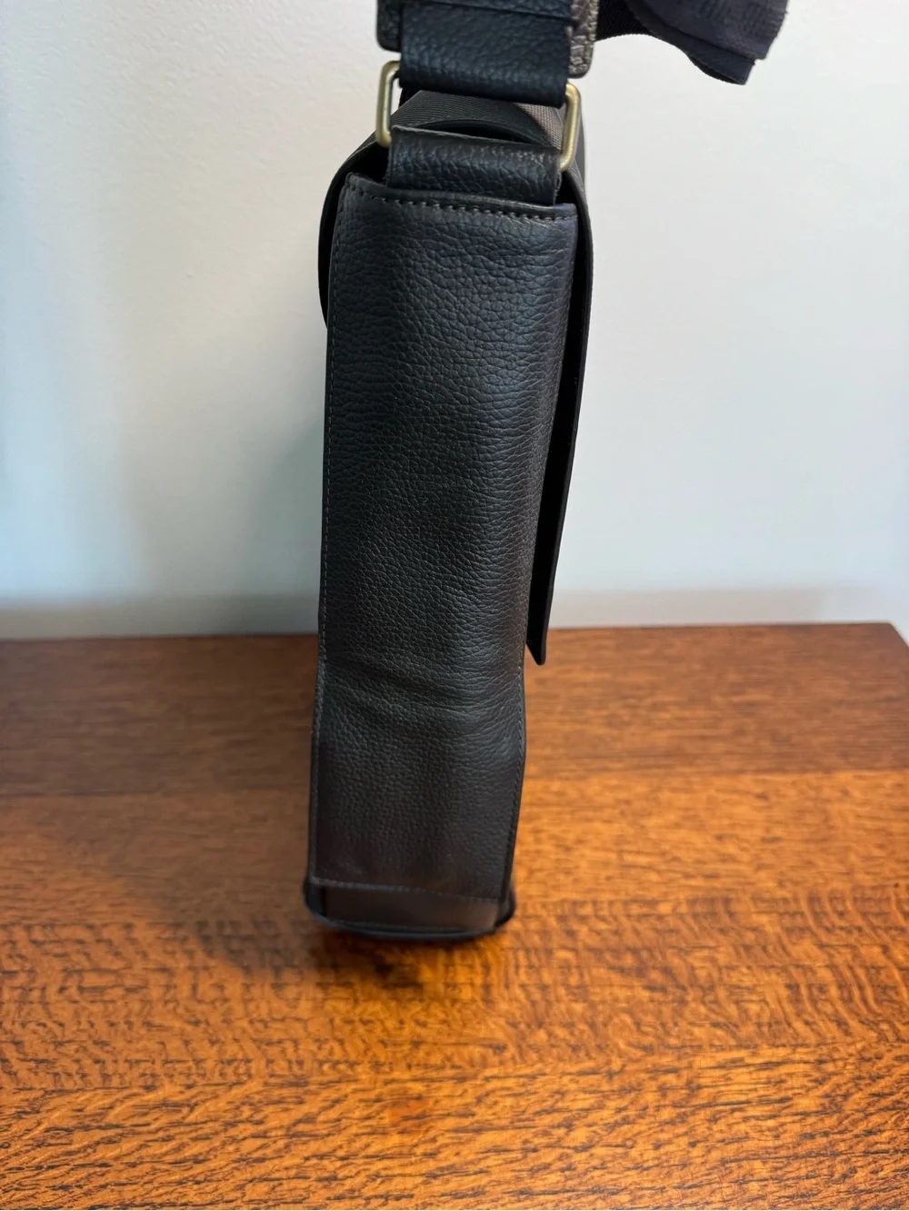 Dunhill Canvas and Leather Messenger Bag